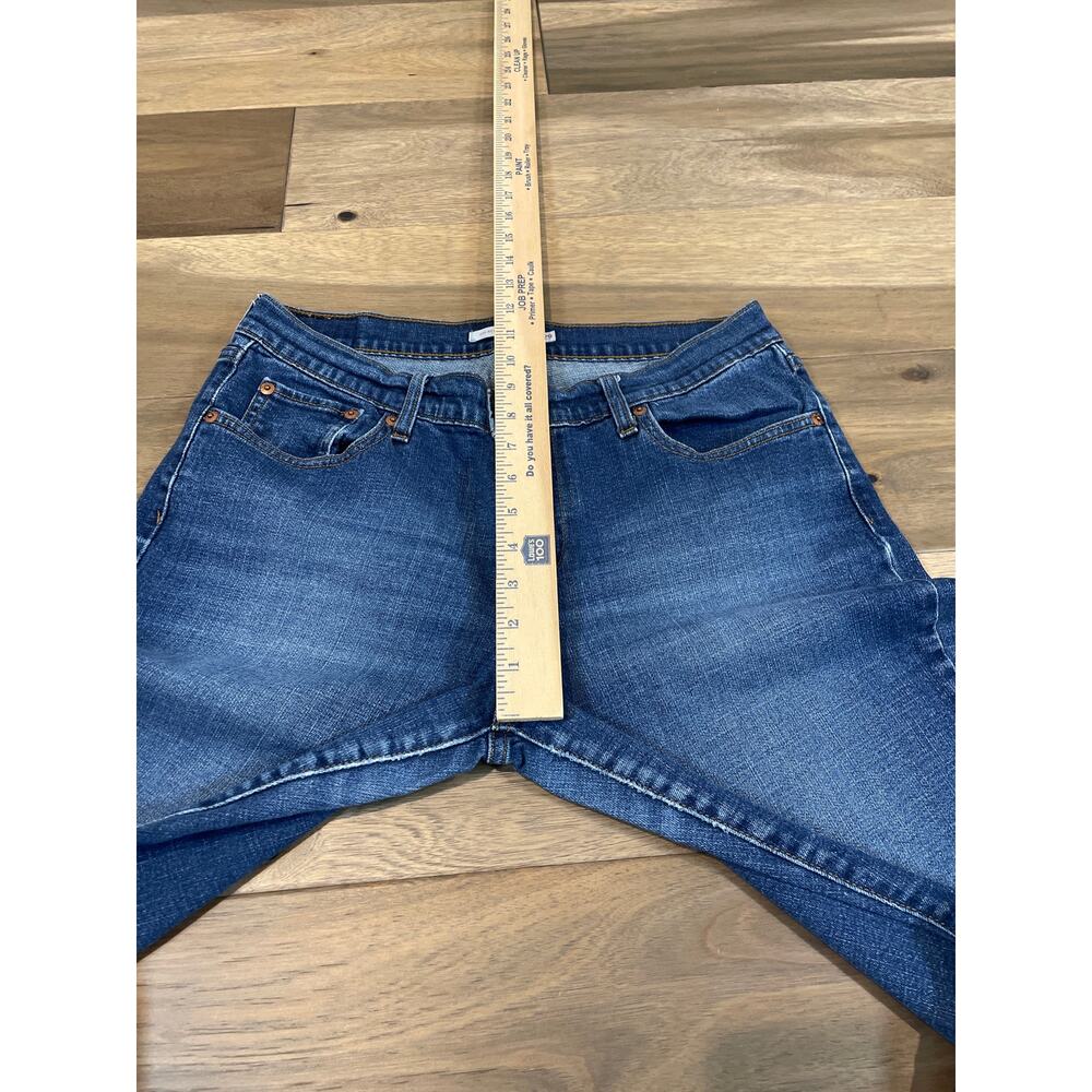 Levi’s 414 Relaxed Straight Jeans Size 29 Mid Wash Classic Straight Leg - Picture 4 of 8